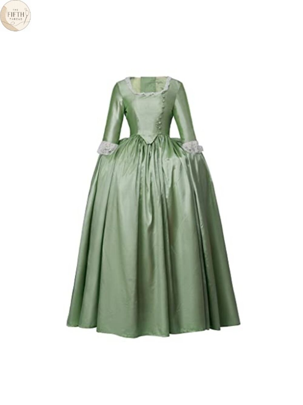 Taffeta Hamilton Elizabeth Schuyler Cosplay Costume Dress Gown